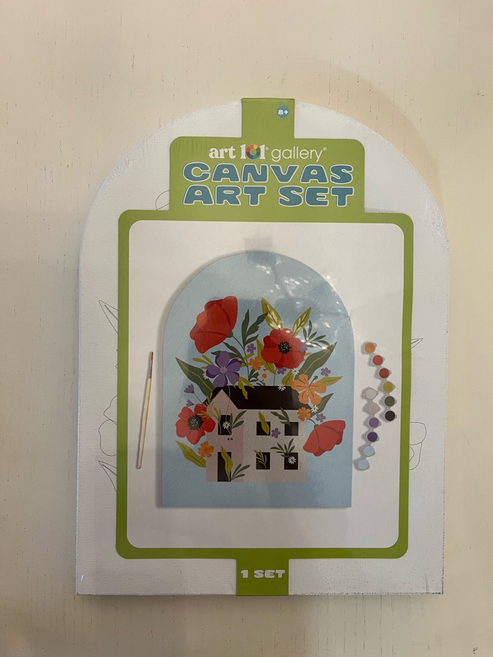 Art 101 Gallery Canvas Paint Art Set New